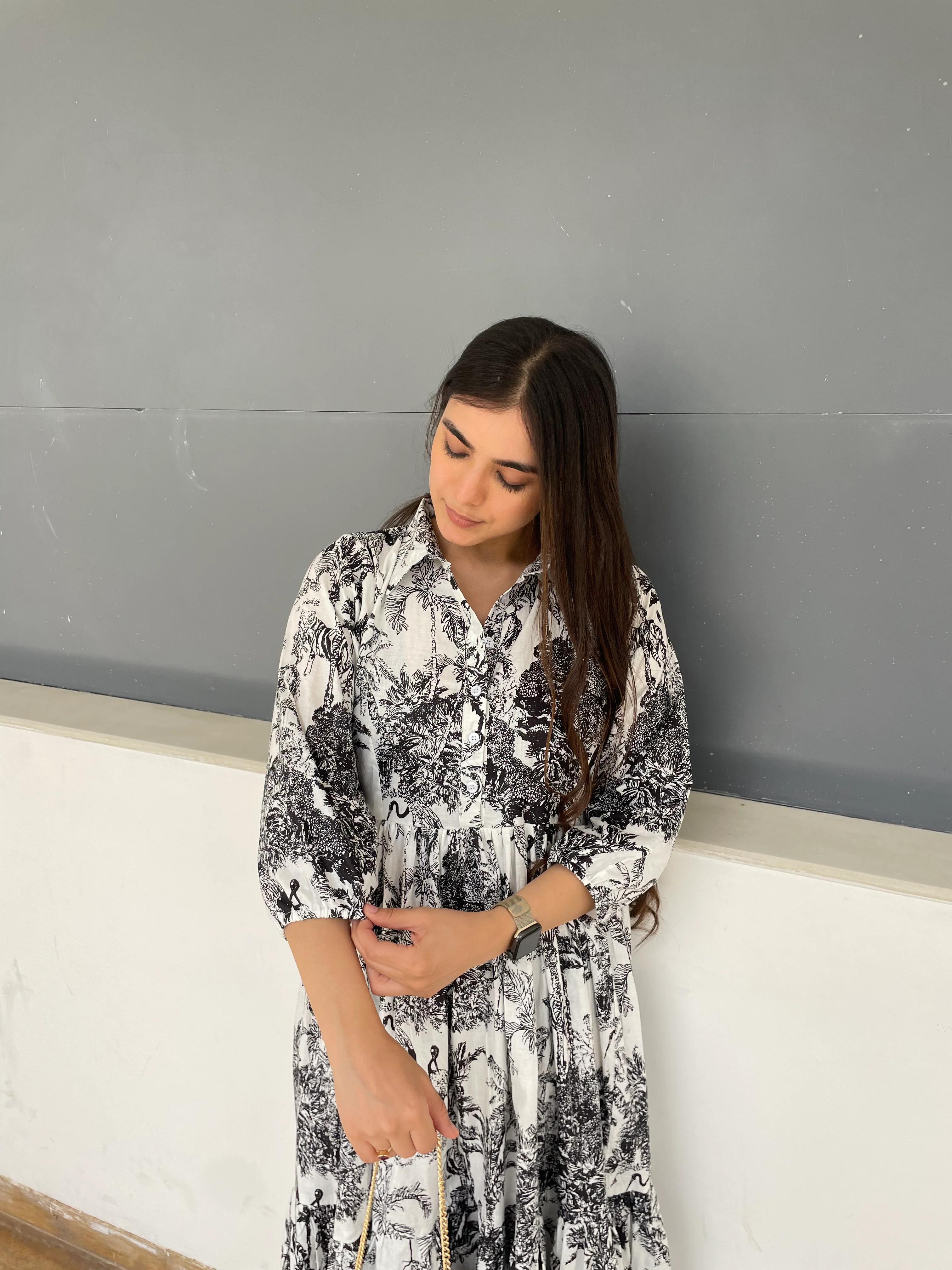 Jungle print dress - Image 3