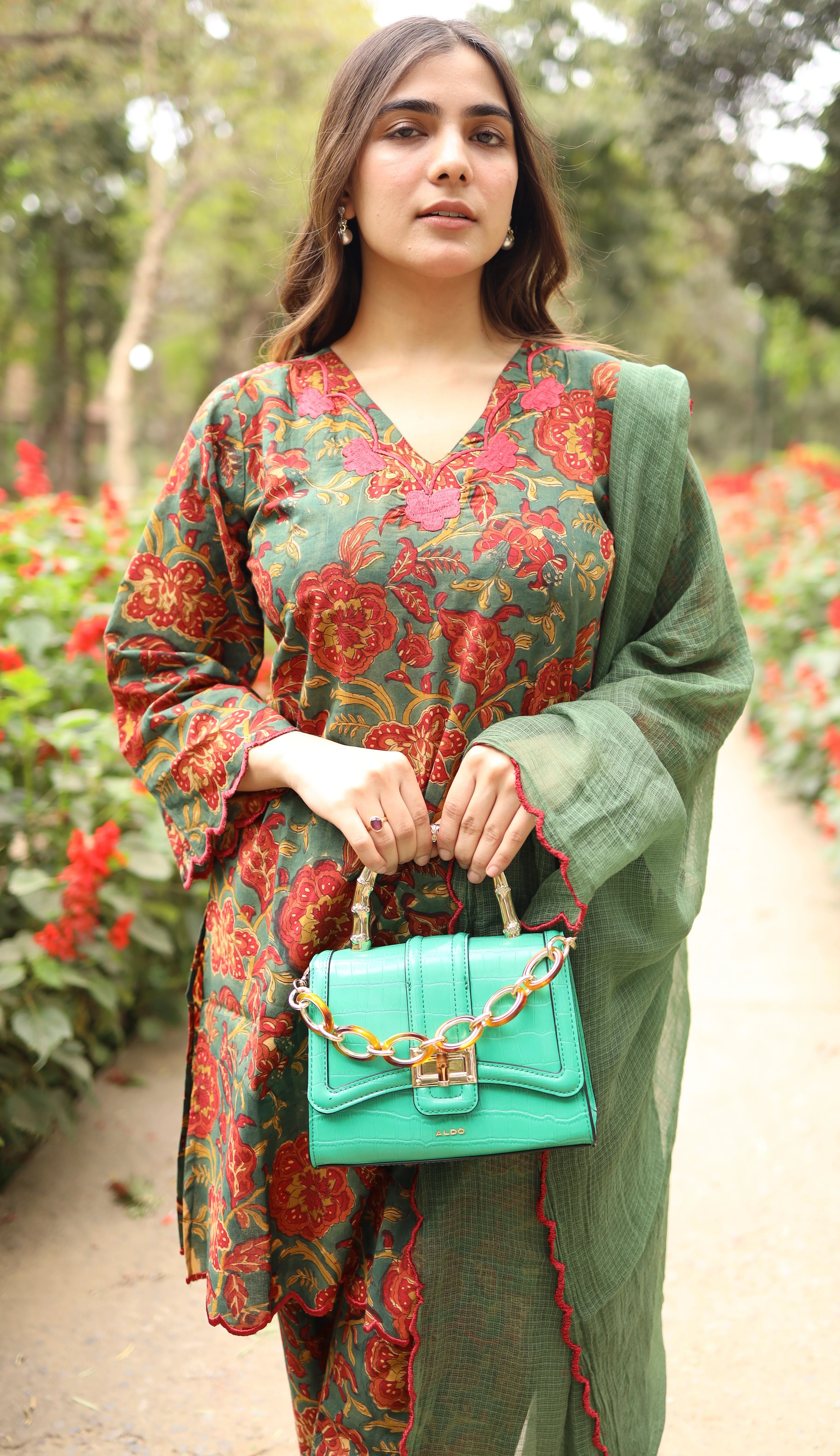 Maria green cordset - Image 3
