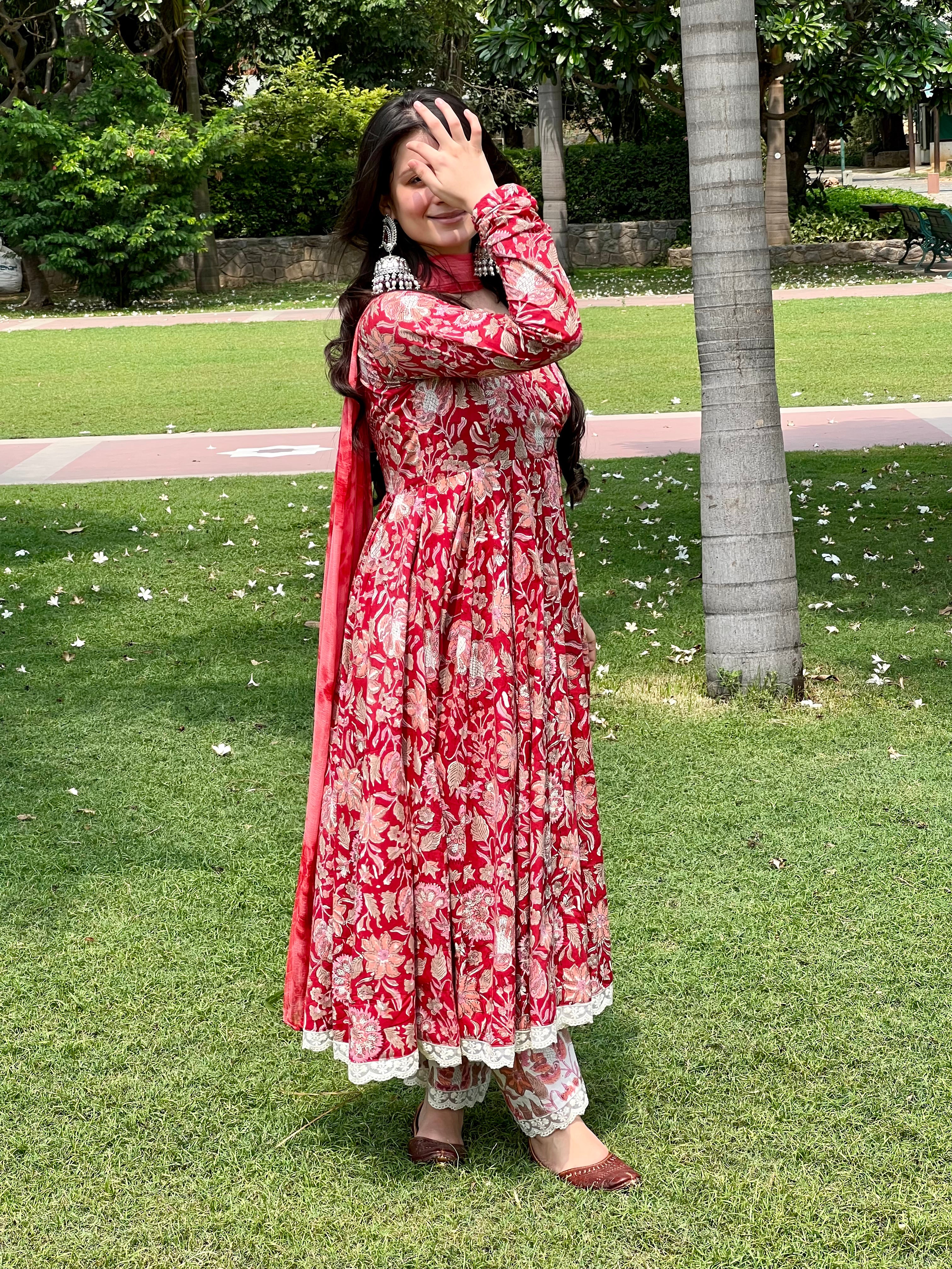 Tulip Anarkali set - Image 3